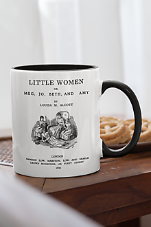 Nádoby - Literárny hrnček Malé Ženy - anglický - 16513872_