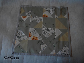 Úžitkový textil - štvorcový obrus - 16516463_