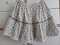 Detské oblečenie - Detská suknička s volánom 2 - 16515535_