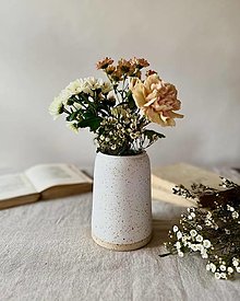 Dekorácie - Váza biela - 16516069_