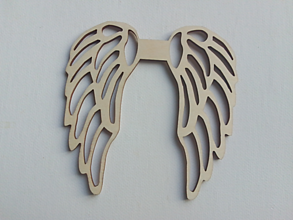Polotovary - Macrame  : Drevené anjelské krídla - 16518921_