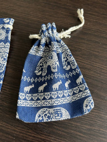 Úžitkový textil - Platené vrecúško Afrika - 16517882_