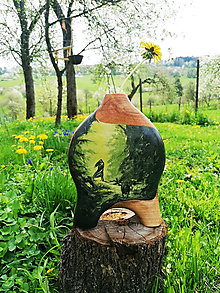 Dekorácie - zelenou cestičkou (váza) - 16517875_