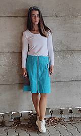 Sukne - Menčestrová sukňa Kolorka - 16517471_