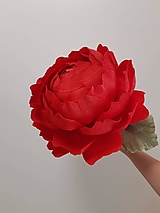 Dekorácie - Veľký papierový kvet - 16518149_