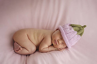 Detské čiapky - Merino čiapka pre bábätko | Ružička - 16519674_