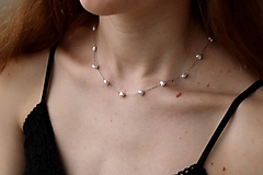  - Minimalistický náhrdelník s perlami  - 16519586_