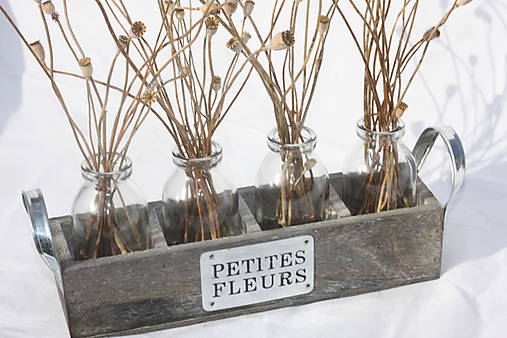 Dekorácie - Vázičky s mini makovičkami - 16520941_