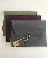 Kabelky - Letter purse-Listová - 16519977_