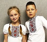 Detské oblečenie - Folkový set - chlapec a dievča - 16521984_