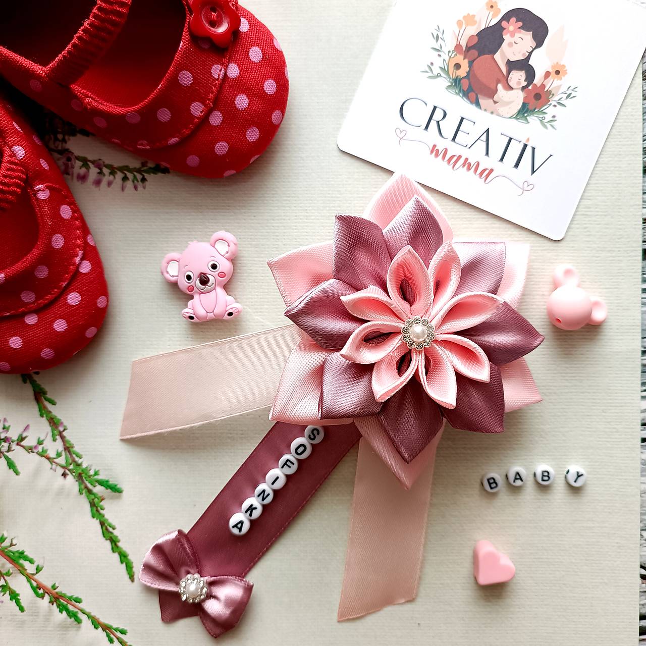 Mašlička na kočík 