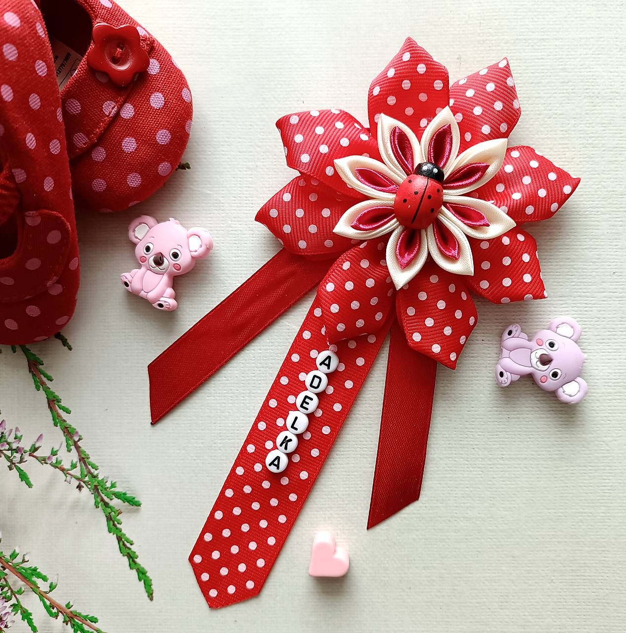 Mašlička na kočík 