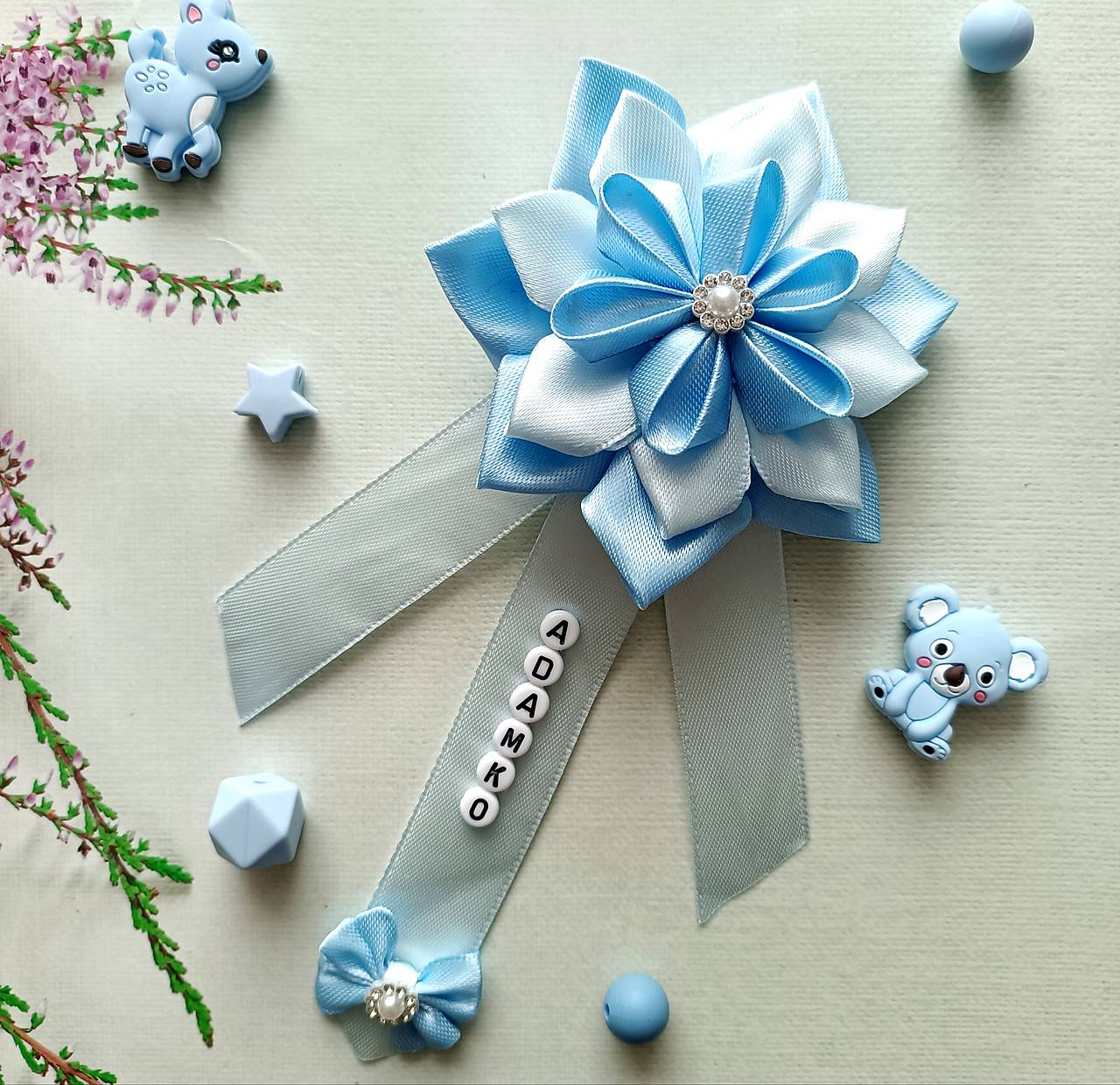 Mašlička na kočík 