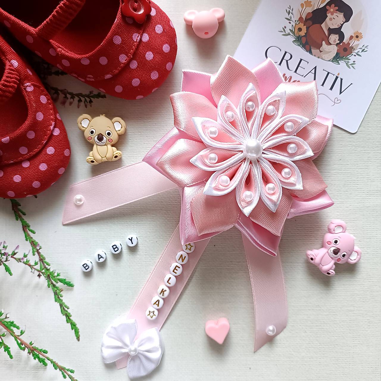 Mašlička na kočík 