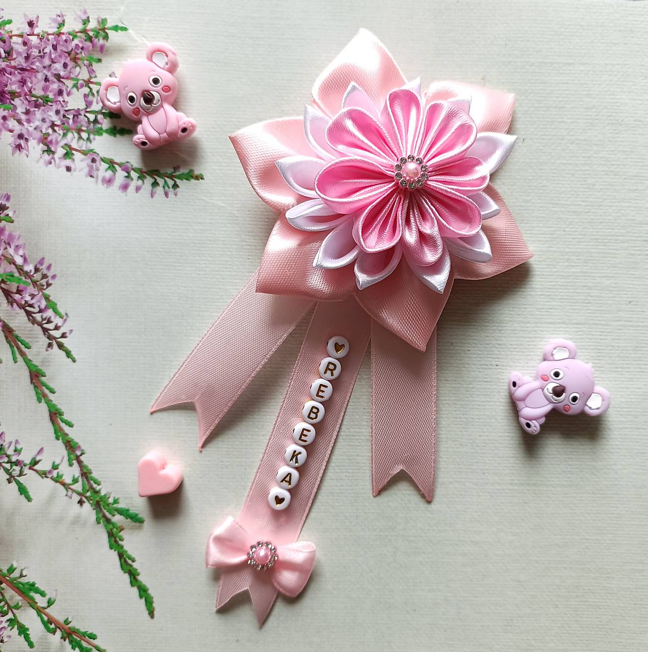 Mašlička na kočík 