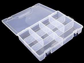 Nádoby - Plastový box, organizér, 20x30 cm - 16524240_