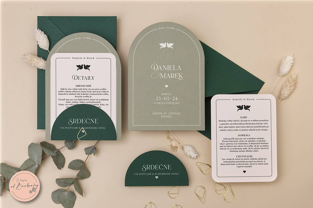 Svadobné oznámenie C#46