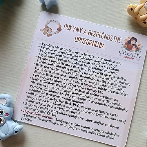 Silikónové hryzátko 2v1