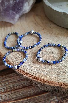 Prstene - Prsteň z mineralu lapis lazuli - 16526665_