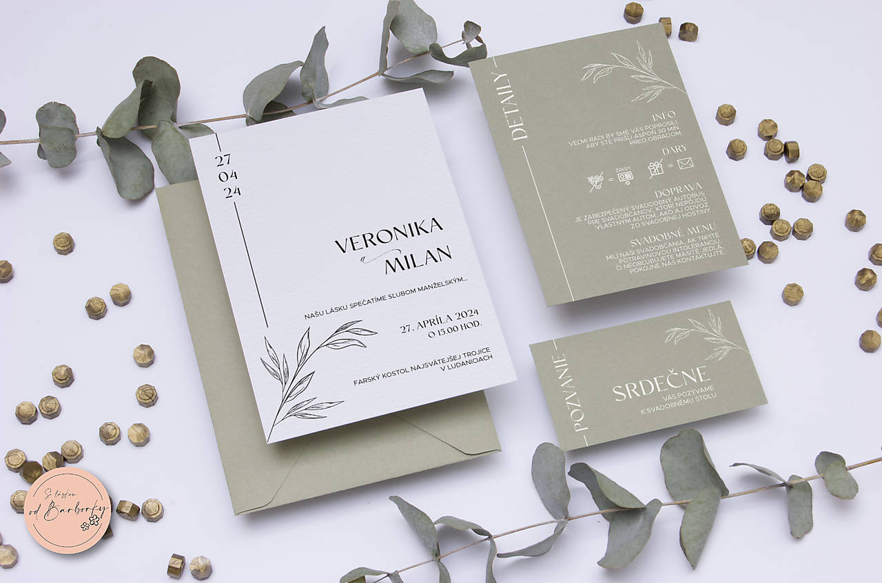 Svadobné oznámenie C#67