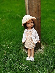 Hračky - Oblečenie pre bábiku Paola Reina - rozkvitnuté broskyňa - 16527469_