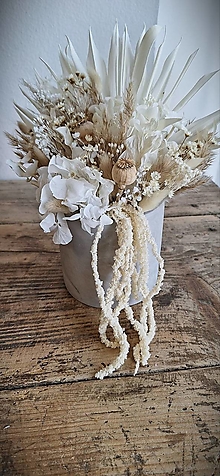 Dekorácie - Kvetinkový box White love - 16527369_
