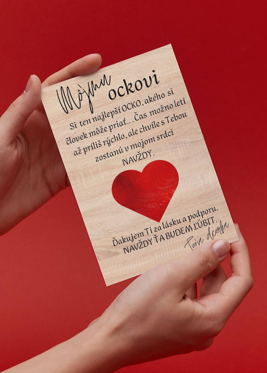 Tabuľka Môjmu ockovi