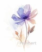 Grafika - Akvarelové kvety (č.111-115) - 16525738_