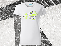 Topy, tričká, tielka - FLOWERS ORIGINALS dámske tričko biele - 16527798_