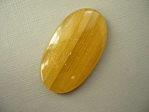 Minerály - Kabošon - žlutý aragonit 40 mm, č.1f - 16527899_