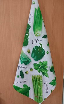 Úžitkový textil - Utierka zeleninova- velka - 16530735_