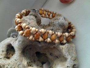 Pánske šperky - Pánsky drevený náramok, č 3971 - 16530819_