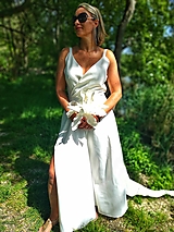 Šaty - Summer wedding dress - 16533175_