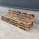 Nábytok - Záhradné sedenie z paletového dreva - 16532539_