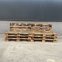 Nábytok - Záhradné sedenie z paletového dreva - 16532535_