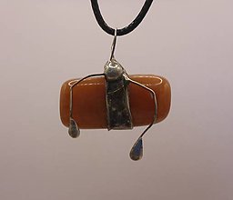 Náhrdelníky - Slnečný amulet - 16533772_
