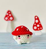 Hračky - Plyšový mushroom boy - 16534255_