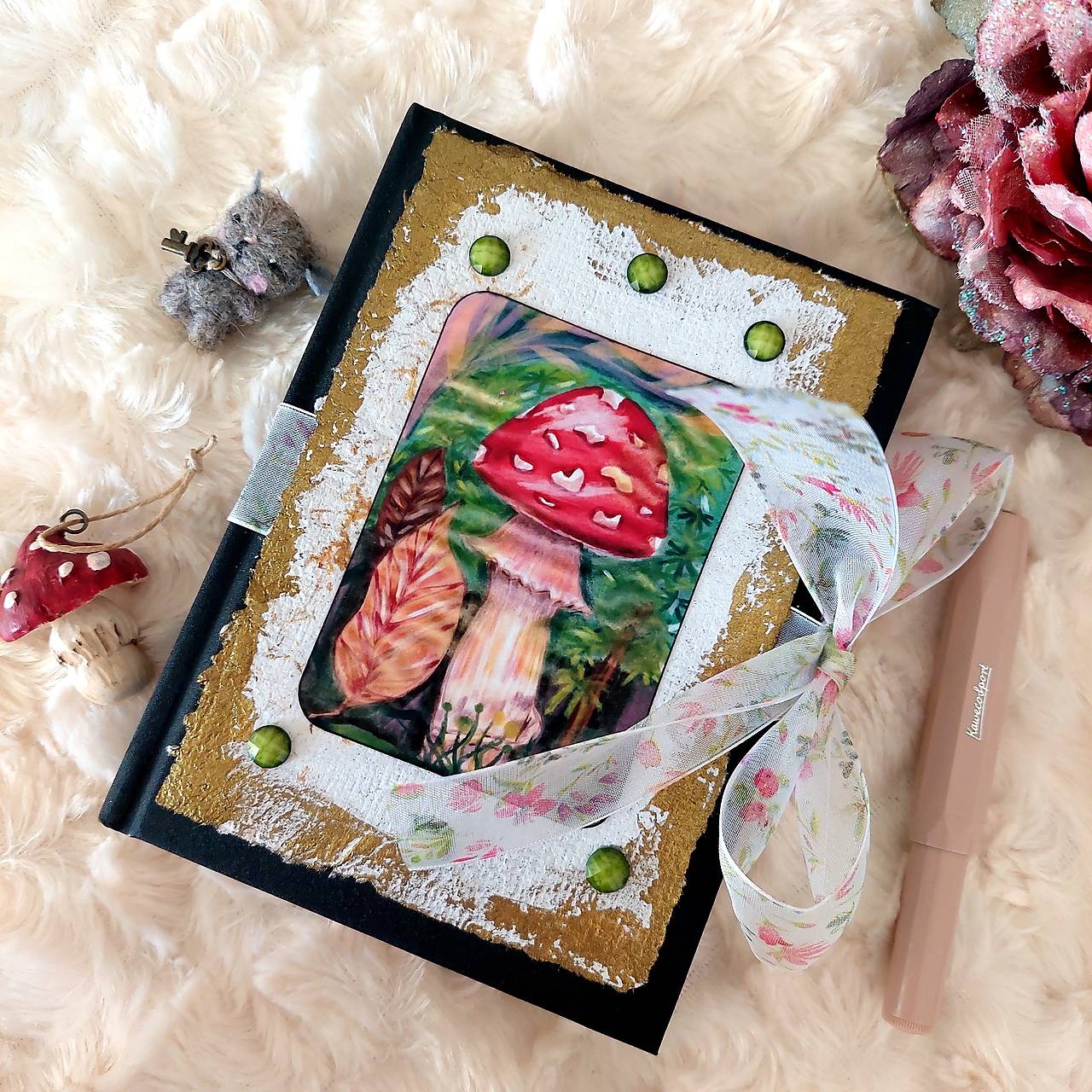 Muchotrávka/skicárik/zápisník