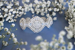 Náramky - Luxusný svadobný náramok - 16535000_