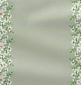 Textil - 100 % bavlnený satén so vzorom na okrajoch - 16536013_