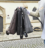 Batohy - Cora backpack šedá - 16535279_