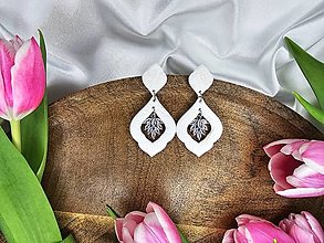 Náušnice - Wedding earrings (2) - 16536771_