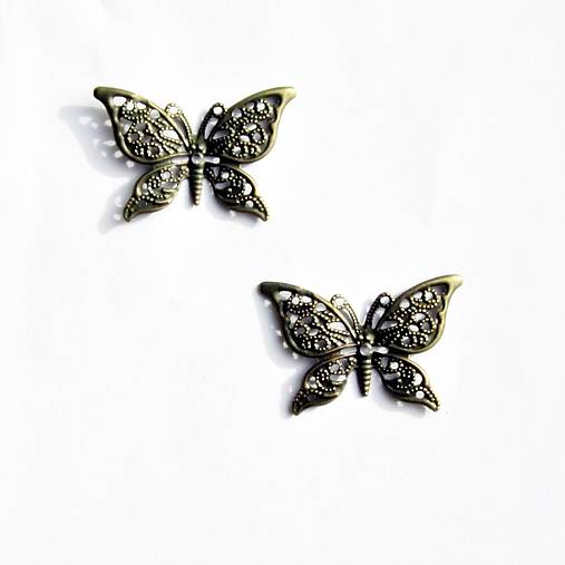 Komponenty - k20/ Filigrán-bronz - 16539671_