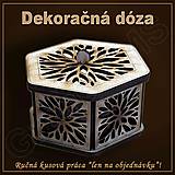 Nádoby - Dekoračná dóza - vzor B - 16537943_