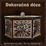 Nádoby - Dekoračná dóza - vzor B - 16537944_