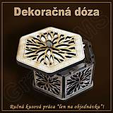 Nádoby - Dekoračná dóza - vzor B - 16537945_