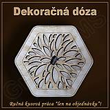Nádoby - Dekoračná dóza - vzor B - 16537946_