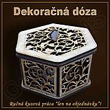 Nádoby - Dekoračná dóza - vzor D - 16537988_