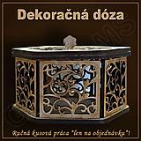 Nádoby - Dekoračná dóza - vzor D - 16537990_
