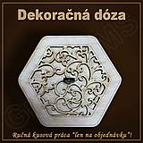 Nádoby - Dekoračná dóza - vzor D - 16537991_